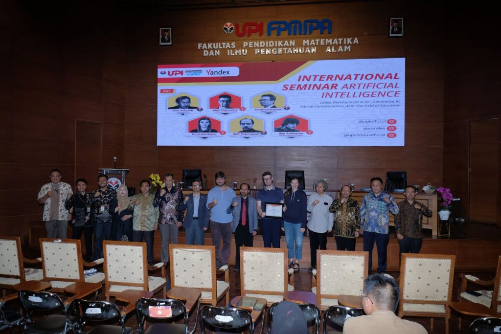 UPI dan Unpad Selanggarakan Seminar Kecerdasan Buatan dan Etika Bersama Yandex